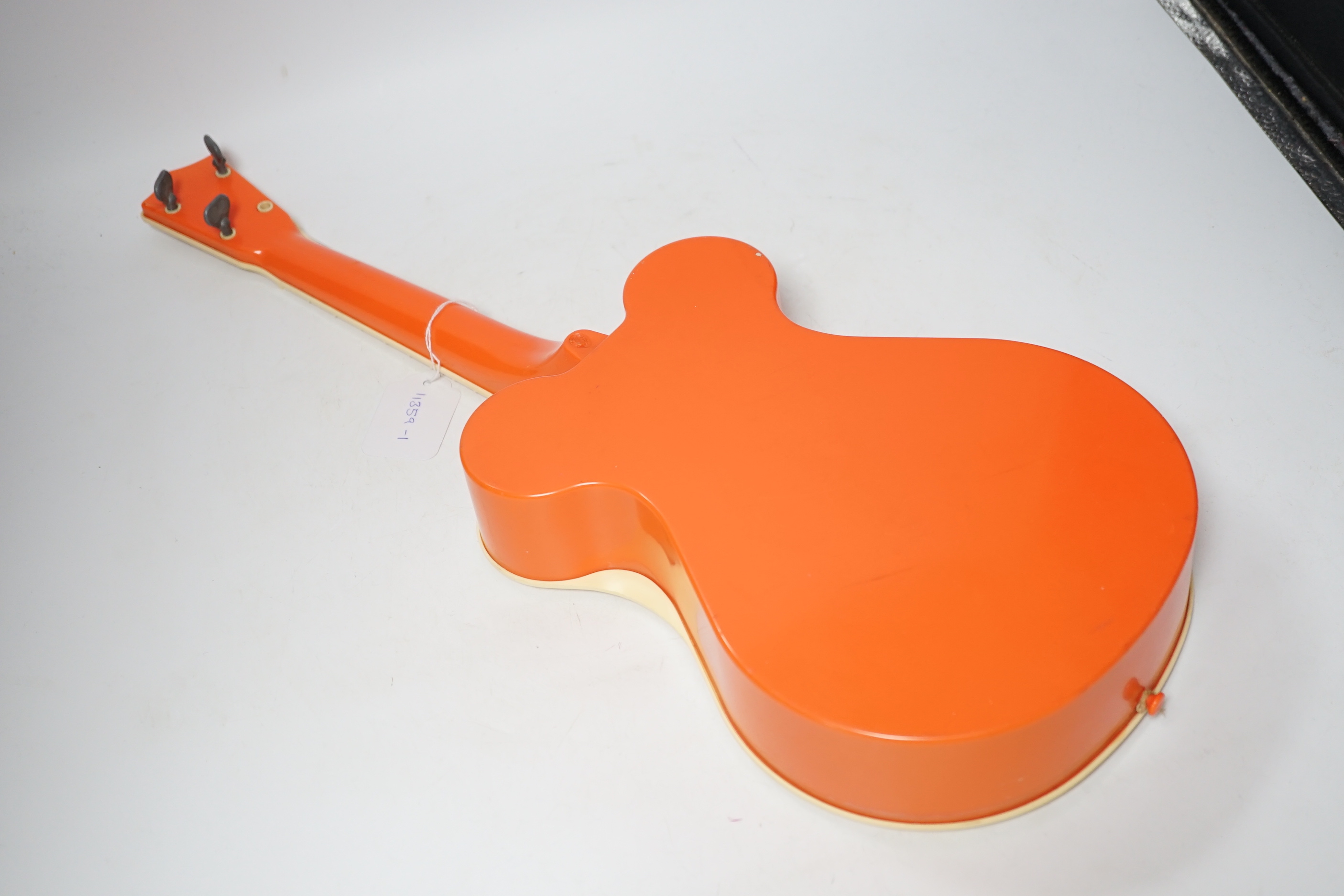 The Beatles plastic toy guitar by Selcol, 59cm